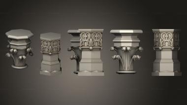 Chapiters Capitals 3d model