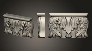 Chapiters Two capitals 3d model