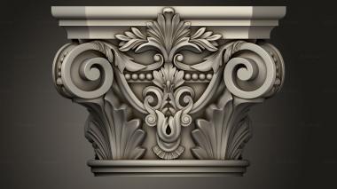 Chapiters Column capital 3d model