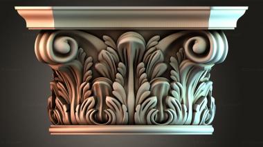 Chapiters Top of the column 3d model