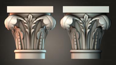 Chapiters Top of the column 3d model