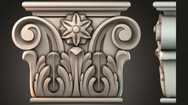 Chapiters Top of the column 3d model