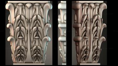 Chapiters Top of the column 3d model