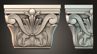 Chapiters Top of the column 3d model