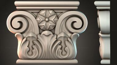 Chapiters Top of the column 3d model
