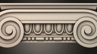 Chapiters Top of the column 3d model