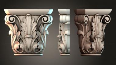 Chapiters Top of the column 3d model