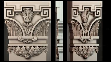 Chapiters Top of the column 3d model