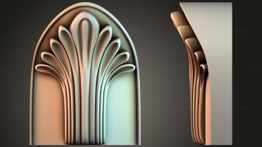 Chapiters Top of the column 3d model