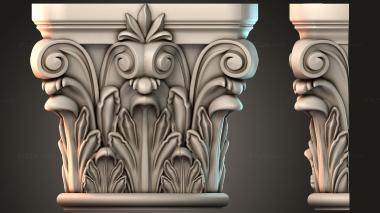Chapiters Top of the column 3d model