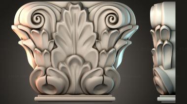 Chapiters Top of the column 3d model