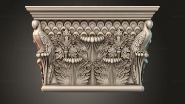 Chapiters Top of the column 3d model