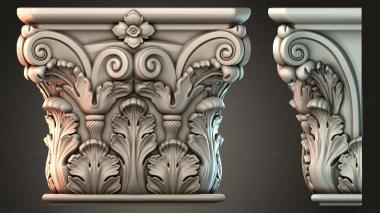Chapiters Top of the column 3d model