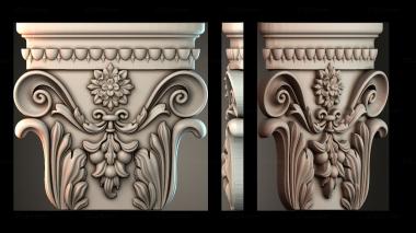 Chapiters Top of the column 3d model