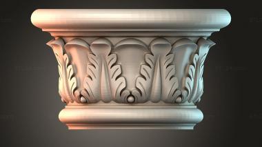 Chapiters Top of the column 3d model