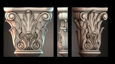 Chapiters Top of the column 3d model
