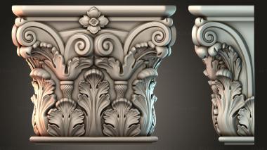 Chapiters Top of the column 3d model