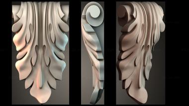 Chapiters Top of the column 3d model