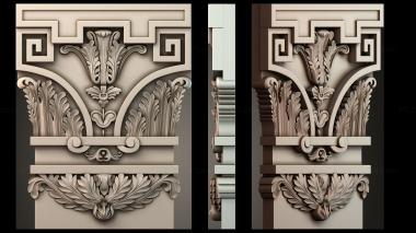 Chapiters Top of the column 3d model