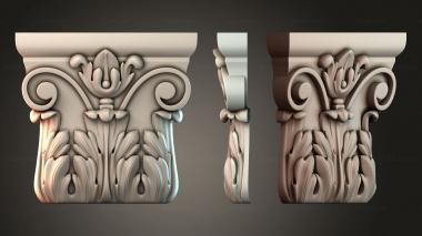 Chapiters Top of the column 3d model
