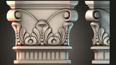 Chapiters Top of the column 3d model