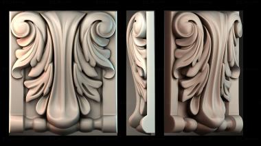 Chapiters Top of the column 3d model