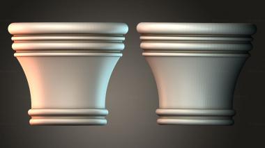 Chapiters Top of the column 3d model