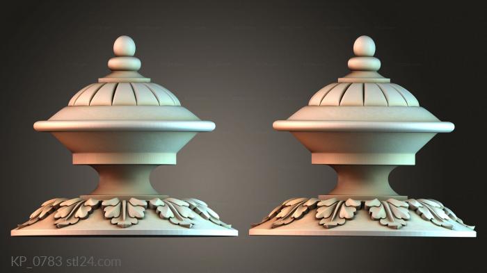Chapiters (Top of the column, KP_0783) 3D models for cnc
