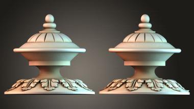 Chapiters Top of the column 3d model