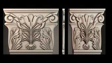 Chapiters Top of the column 3d model
