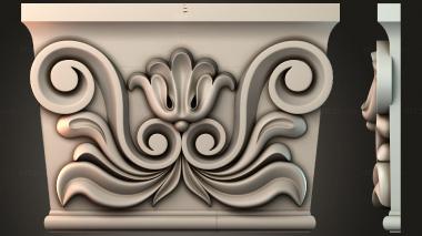Chapiters Top of the column 3d model