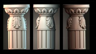 Chapiters Column pattern 3d model