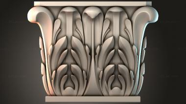 Chapiters Top of the column 3d model