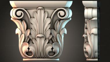 Chapiters Top of the column 3d model