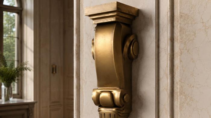 Corbels (KR_0656) 3D models for cnc