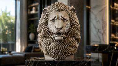 Lions Lions head 3d model