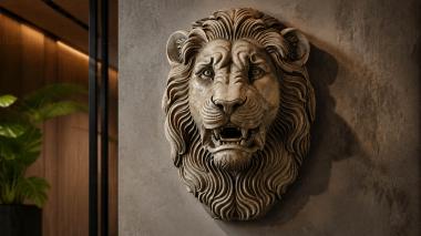 Lions Lions Head 3d model