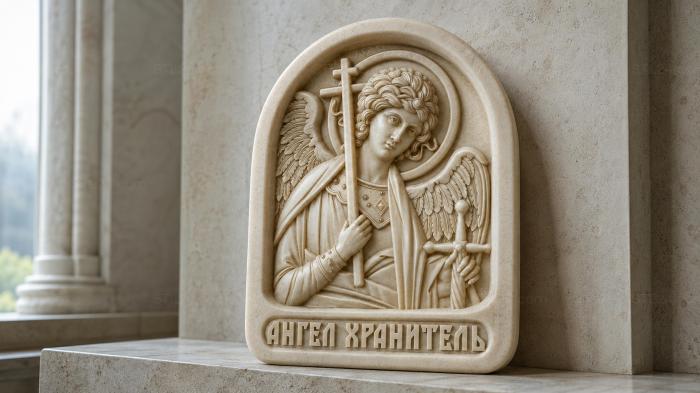 Mini-icon Guardian angel 3d model