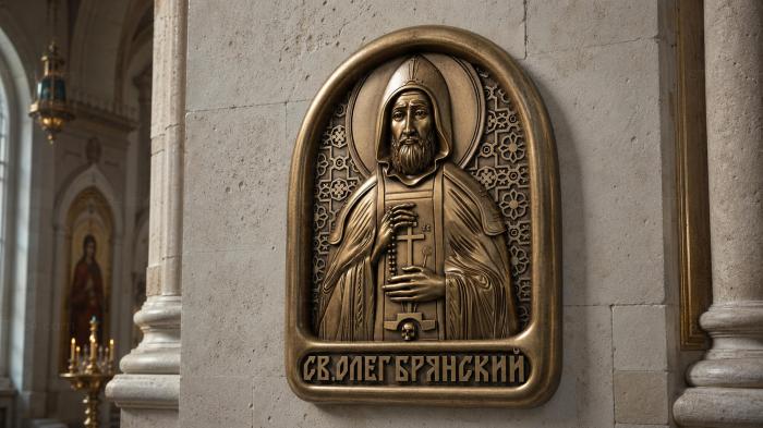 Mini-icon Saint Oleg Bryansky 3d model