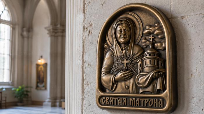 Mini-icon St. Matrona of Moscow 3d model