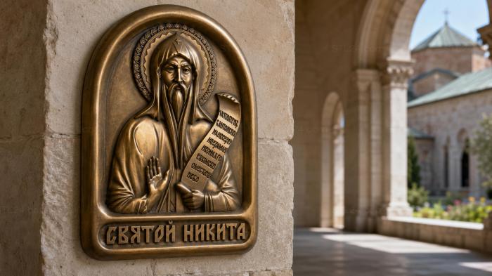Mini-icon Saint Nikita the Stylite 3d model