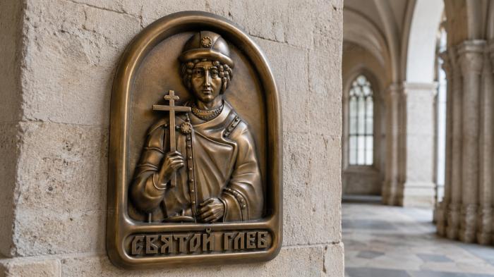 Mini-icon Saint Gleb 3d model