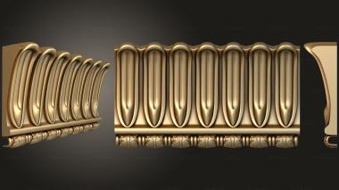 Onlays Cornice 3d model