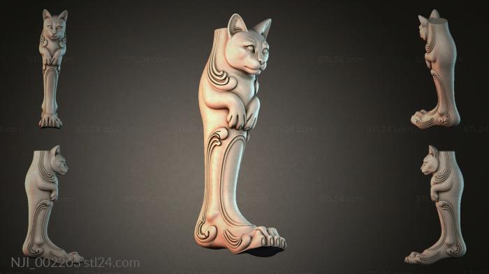 Нога кошки