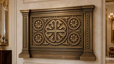 Church panel PC_0113 3d model
