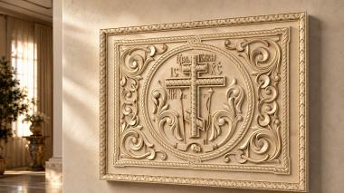 Church panel PC_0271 3d model