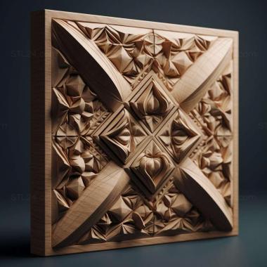 Patterns and decorations stl Rhomborhina unicolor 1 3d model