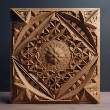 Patterns and decorations stl Rhomborhina unicolor 4 3d model