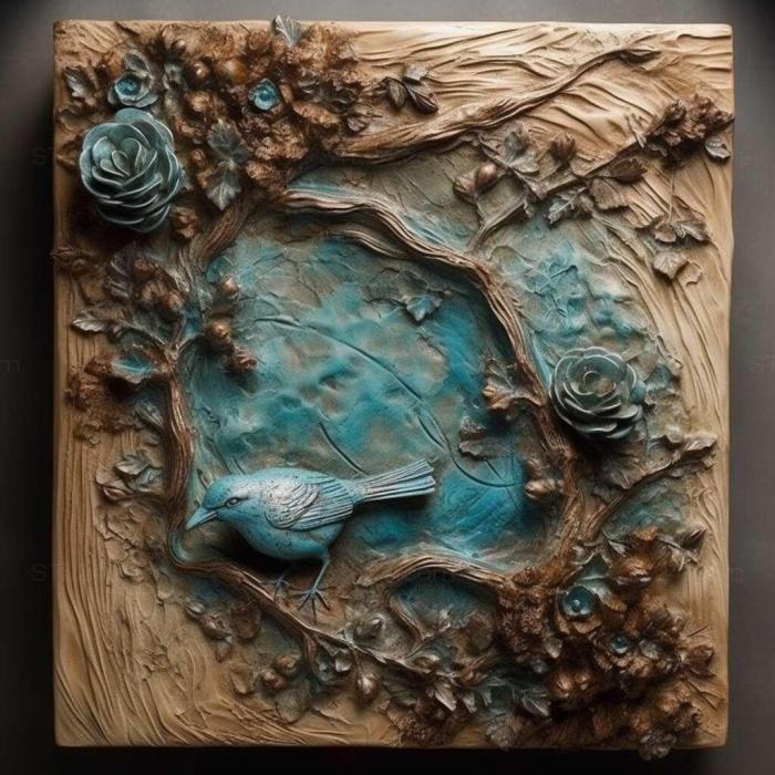 Patterns and decorations (stl encaustic painting 2, PATTERN_1062) 3D models for cnc
