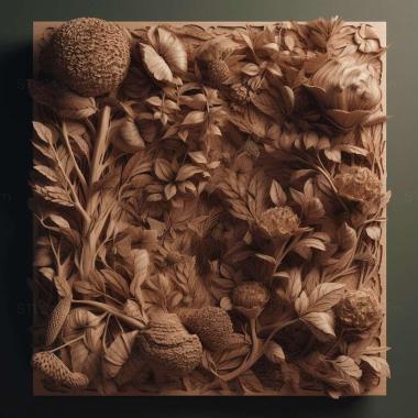 Patterns and decorations stl Formica biophilica 1 3d model